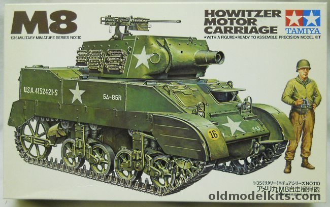 Tamiya 1/35 M8 Howitzer Motor Carriage, 3610 plastic model kit